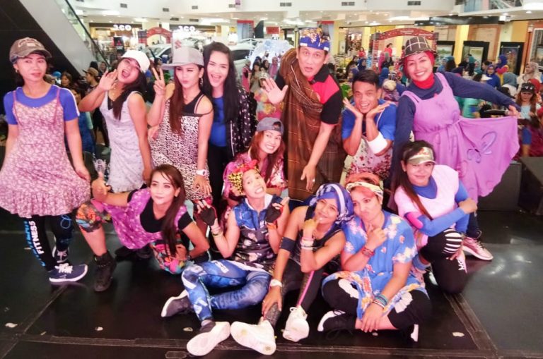 Aero Party Zumba Sehat Anti Narkoba dari Mall Ke Mall