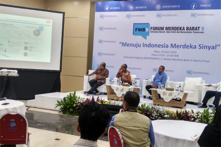 Indonesia Bebas Sinyal pada 2020