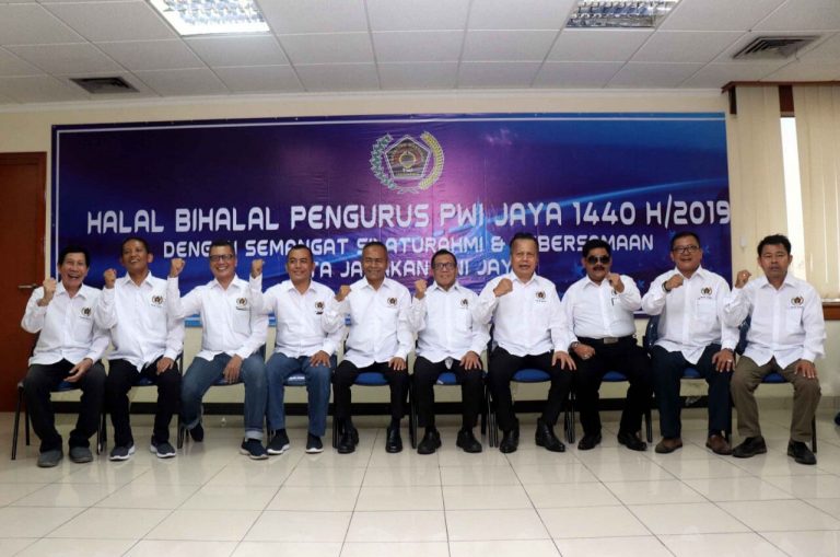 PWI Jaya Gelar Halalbihalal