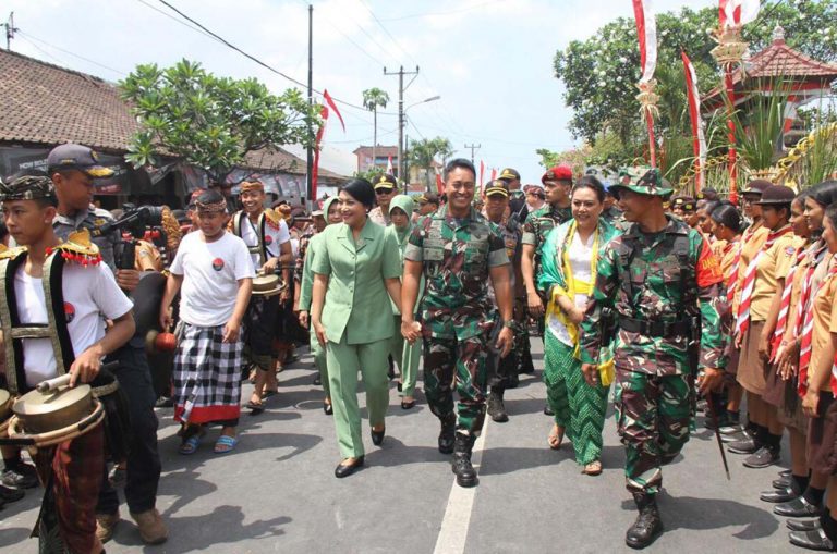 Tutup TMMD ke 106 di Tabanan, Kasad Jenderal TNI Terkesan Dengan Semangat Bupati Eka