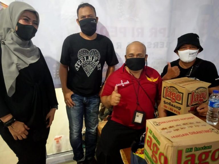 Gerakan Peduli Jurnalis Salurkan Paket Sembako Tahap 5
