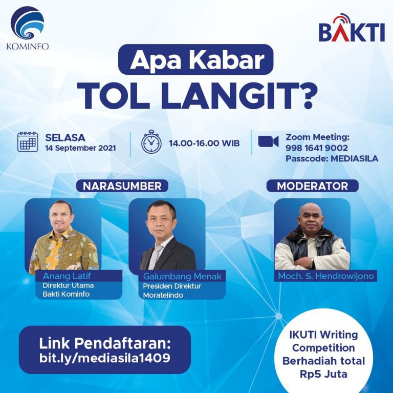 Tol Langit Hadir di Seluruh Indonesia dengan Palapa Ring Integrasi