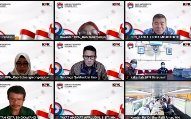 Menparekraf: Budaya Antikorupsi Harus Ditanamkan di Indonesia Sejak Dini