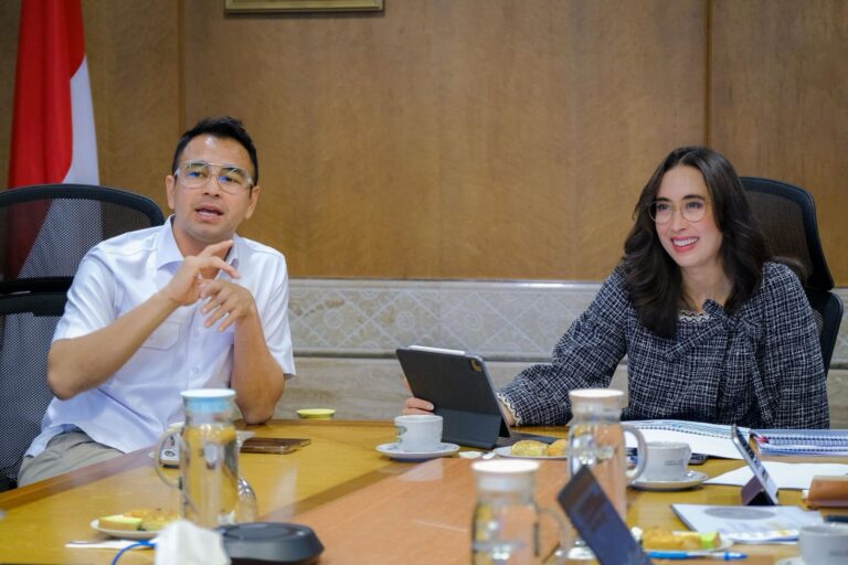 UKP Raffi Ahmad dan Menpar Widiyanti Kolaborasi. Foto Kementerian Pariwisata