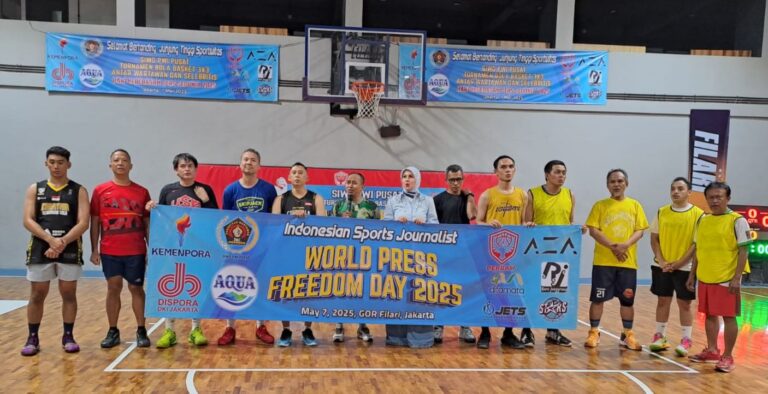 Turnamen Basket Siwo PWI Pusat 3×3 Perayaan Hari Kebebasan Pers Dunia 2025