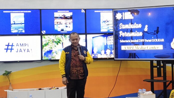 Sekjen Partai Golkar, Sarmuji. (foto: Iqyanut)