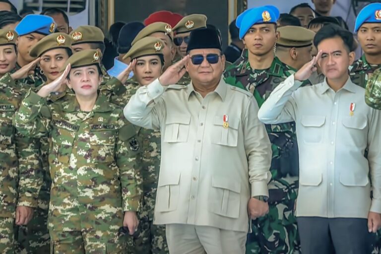 Puan Hadiri Apel Gelar Pasukan dan Kehormatan Militer, Harap TNI Makin Solid